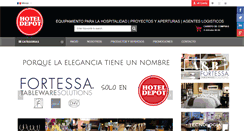 Desktop Screenshot of hotel-depot.com